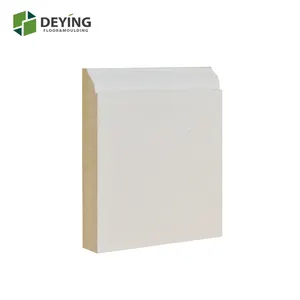 CE certificado pintado MDF skirting board