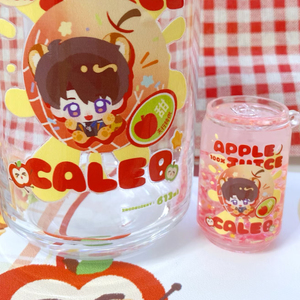 Chaveiro Acrílico Personalizado com Tema Anime, com Efeito de Areia Movediça, em Formato de Lata de Refrigerante, Copo de Chá com Leite ou Carton de Leite, com Óleo Personalizado e Líquido - Product Image 5