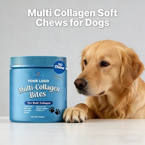 ABD AB Çok Satan OEM/ODM Çoklu Kolajen ve C Vitamini İçeren Köpekler İçin Kalça ve Eklem Yumuşak Çiğneme Tabletleri, Kıkırdak Desteği ve Cilt Sağlığı İçin - Product Image 4