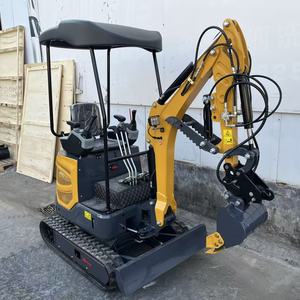 Excavadora de cadenas de 1.8 toneladas con motor de alta eficiencia y calefacción en la cabina para uso agrícola en invierno, garantía de un año, ¡en oferta! - Product Image 3