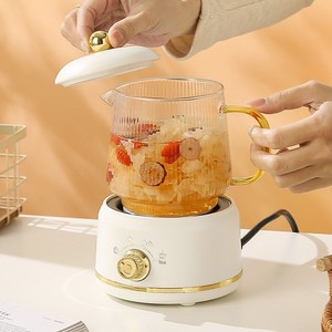 Multifunctional Mini Cordless <b>Kettle</b> Glass Boil-Dry 0.6L 360W <b>Keep</b> <b>Warm</b> Glass Housing Easy to Clean and Resistant to Scratches. - Product Image 3