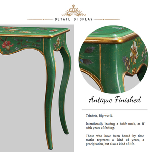 Yips โต๊ะคอนโซลคลาสสิกลายดอกไม้สำหรับแกะสลัก,ผลิตจากไม้เนื้อแข็งซีรีส์ยุโรปปี LD-2005-1901 - Product Image 6