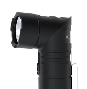 KLARUS AR10 XM-L2 U2 Rechargeable Flashlight and Angle Light 1080 Lumens