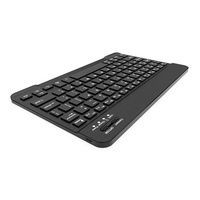 Keyboard Mini lampu latar RGB, papan ketik nirkabel untuk Tablet dapat diisi ulang untuk IPad Tablet Laptop PC