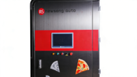Machine à pizza électrique automatique professionnelle pour cuisine commerciale, commande tactile, thermostat réglable, rentabilité accrue, traditionnelle