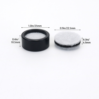 Anneau métallique réutilisable avec filtres de remplacement, filtre à charbon actif pour entonnoir buccal universel en silicone (4 anneaux/30 filtres)