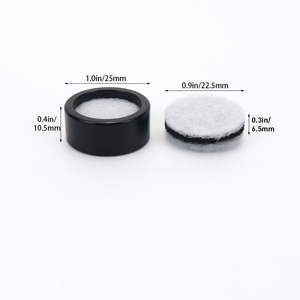 Anillo Metálico Reutilizable con Filtros de Repuesto, Filtro de Carbón Activado para Embudo Bucal de Silicona Universal (4 Anillos/30 Filtros) - Product Image 6
