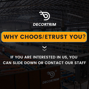 Decortrim OEM/ODM nhà máy hiện đại thép không gỉ gạch Dải dòng 304 kim loại TRIM với gương xử lý bề mặt cho trang trí nội thất - Product Image 5