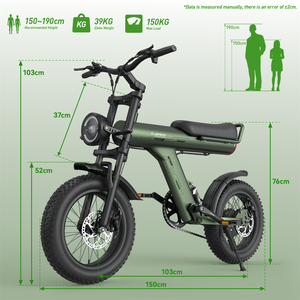 Entrepôt européen Jansno X90 Vélo électrique 48v 14ah Fatbike Livraison Vélo électrique à suspension intégrale pour adultes Vélo électrique de ville Vélo électrique - Product Image 6