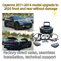 Dukungan Teknis - Edisi Upgrade untuk Porsche Cayenne Bumper Lengkap dengan Rangka Grill, Lampu Depan Matrix, Lampu Belakang, dan Body Kit