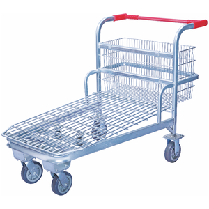 भारी शुल्क गोदाम कार्गो ट्रॉली गाड़ी - Product Image 3