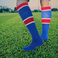 Chaussettes de football professionnelles pour hommes, antidérapantes, absorbant les chocs, respirantes, à séchage rapide, pour le sport.