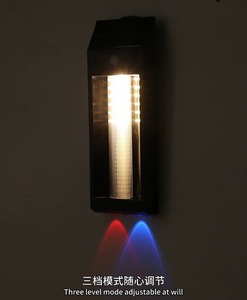 <strong>Outdoor</strong> Solar Wall Lights <strong>Dusk</strong> <strong>Dawn</strong> LED Wall Lamp Waterproof Exterior Sconce Front Porch Garden Yard <strong>Lighting</strong>