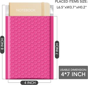 Precio al por mayor de fábrica Sobres acolchados con burbujas Kraft con autosellado Rosa Bolsas de envío <span class=keywords><strong>para</strong></span> embalaje - Product Image 6
