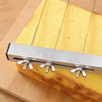 Diviseur de gâteau pour couper les couches, séparer les préparations et couper les tranches pour gâteaux chiffon et pâtisseries.