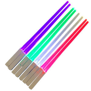 1 par de <span class=keywords><strong>palillos</strong></span> LED iluminados <span class=keywords><strong>palillos</strong></span> de sable de luz <span class=keywords><strong>palillos</strong></span> reutilizables Sushi Lightup sables <span class=keywords><strong>palillos</strong></span> - Product Image 1