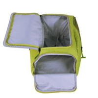 Sac à dos multifonctionnel portable grande capacité en toile résistant à l'eau pour raquettes de tennis, compartiment à chaussures, pickleball, badminton, gym