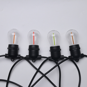 Hight chất lượng không thấm nước Hight Độ sáng mở rộng 4 bộ nhiều màu S14 LED bóng đèn chuỗi ánh sáng - Product Image 4