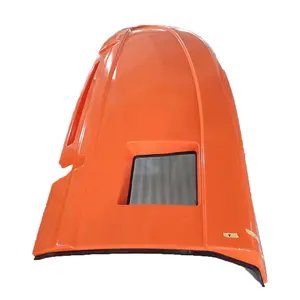 Custom Accepted Orange Plastic Covers Blistered Shells For Heavy Industrial Machinery