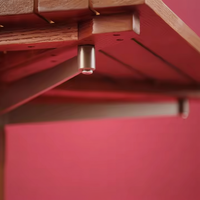 Banc de jardin moderne en métal pour usage scolaire, design minimaliste, options de vente en gros au Vietnam, tabourets de bar pour parc, en promotion