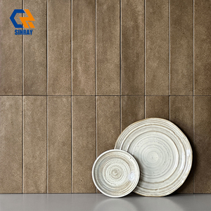 Nouvelles carreaux muraux modernes en porcelaine faits à la main, antibactériens, émaillés, style métro, 60x240mm, pour salle de bain, douche et crédence de cuisine - Product Image 4