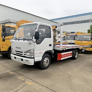 High Quality ISUZU 100P 4 Tons Wrecker New Condition Manual Transmission <b>Flatbed</b> Tow Wrecker <b>Truck</b> - Product Image 3