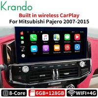 12,3 Zoll Android Autoradio für Mitsubishi Pajero V93 V97 2007-2021 Autoradio Navigation GPS Wireless CarPlay Auto 4G Head Unit
