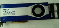 Carte graphique pour station de travail Pro W6800 32 Go 256 bits GDDR6 PCI Express 4.0 X16 avec refroidisseur liquide, modèle 100-506157