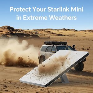 Housse de protection pour Starlink Mini, portable, antichoc, <span class=keywords><strong>étanche</strong></span>, résistante aux intempéries, couleur blanche, étui de protection en silicone pour l'<span class=keywords><strong>extérieur</strong></span> - Product Image 5