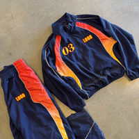 Fabricant de vêtements : Survêtement coupe-vent personnalisé, Veste en nylon, Pantalon de survêtement, Ensemble de jogging