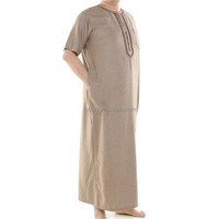 Vêtements Islamiques Homme Thobe Thawb Jubba Arabe Dubaï Robe Musulmane Abaya Caftan Homme Jalabiya Boubou