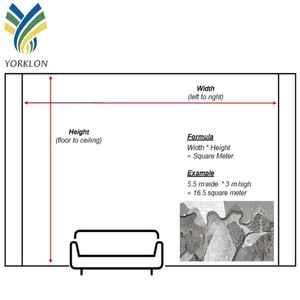 Papel tapiz mural 3D personalizado para <span class=keywords><strong>interior</strong></span>, Paisaje con patrón botánico verde natural, impermeable y antiestático, para el año 22 - Product Image 5