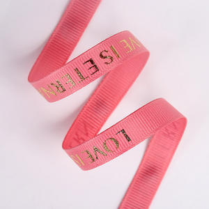 Ruban de satin personnalisé de 1,5 pouce, couleur 2025, pour logo imprimé sur ruban de satin rose, faible MOQ, emballage cadeau avec logo - Product Image 3