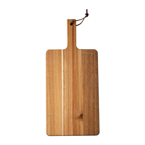Cutting Board Factory Wholesale Custom Sample Natural Acacia Wood Cutting Board Rectangle Wood Cutting Board With Handle