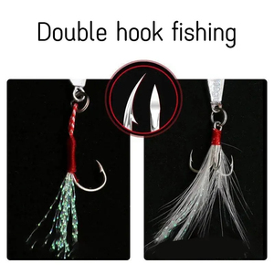 Esca Artificiale da Pesca in <span class=keywords><strong>Mare</strong></span> Stampa Laser 3D Super Resistente Slow Jig Cucchiaino da Jigging in Metallo <span class=keywords><strong>Esche</strong></span> da Jigging <span class=keywords><strong>per</strong></span> Pesca dalla Barca - Product Image 4