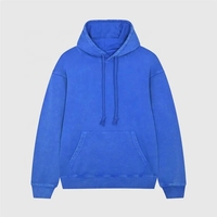 Sweat à capuche en coton personnalisé avec logo, vente en gros, épais 600 g/m², en molleton bouclette, double capuche, coupe oversize, effet délavé à l'acide