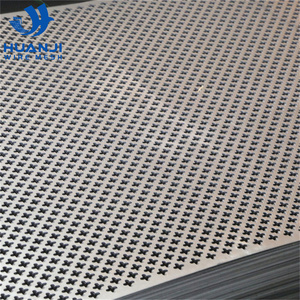 Caja de chapa perforada de alta calidad corrugada de aluminio - Product Image 2