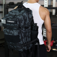Sac à dos pour Sports de plein air 45l, résistant à l'eau, pour Gym, Trekking, Fitness, Molle, entraînement tactique