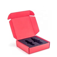 Boîtes d'expédition ondulées découpées à l'emporte-pièce en papier kraft pliable avec logo personnalisé pour chaussures vêtements chaussettes stratification en fourrure mate
