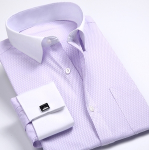 <span class=keywords><strong>Chemise</strong></span> décontractée OEM pour homme à poignets mousquetaires, coupe ample, idéale pour le printemps, l'été et l'automne, pour affaires et soirées, pour eBay, AliExpress et le marché international - Product Image 6