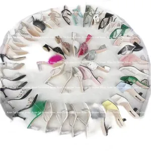 Hot Sale Fancy Bridal Style Women Pumps Glitter Luxury Wedding High Heel Shoes