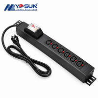 Disjoncteur de protection contre les surcharges PDU, norme indonésienne, PDU intelligent pour serveur en rack en Indonésie, distributeurs en gros
