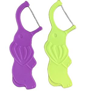 40 pcs Nouveau Design Forme Animale Piques de Fil Dentaire Mignons pour Enfants Pics de Fil Dentaire Colorés pour Enfants - Product Image 3