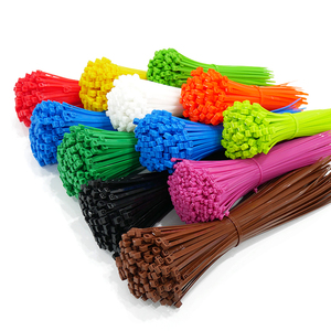 Attaches-câbles autobloquantes multicolores, attaches-câbles en plastique colorées pour le regroupement <span class=keywords><strong>de</strong></span> câbles et la classification et le marquage des circuits - Product Image 5