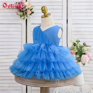 Outong Yoliyolei Váy Dài Thời Trang, Váy Dự Tiệc Đám Cưới Cho Nữ Váy Thường Ngày Thông Minh Phong Cách Georgette Váy Bé Gái Một Mảnh/ - Product Image 3