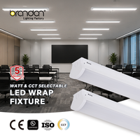 Luminaire LED Enveloppant Commercial Intérieur à Couverture Large de Lumière Ambiante, Intensité Réglable, Blanc Tunable pour Bureaux et Commerces