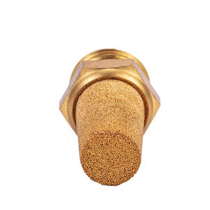 Silenciador de escape de control BSLM tipo BSLM silenciador de aire neumático sinterizado de latón de cobre - Product Image 4