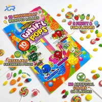 Sacs d'emballage pour bonbons écologiques imprimés sur mesure, sacs à collation refermables, sacs en plastique flexibles à fermeture arrière pour aliments