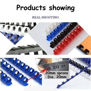 Bobine spirale en plastique PET, meilleure vente, matériau <span class=keywords><strong>pour</strong></span> peigne à <span class=keywords><strong>reliure</strong></span> de livre - Product Image 2