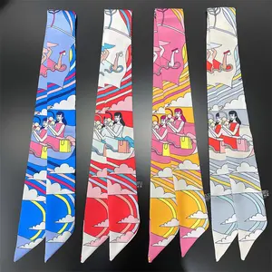 No Minimum 100%Pure Silk Scarf Suzhou Custom Printed Silk Scarves